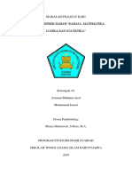 Makalah Filsafat Ilmu "Bahasa, Matematika, Logika, Dan Statistika"