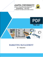 3 - B - COM - 102 23 - Marketing Management PDF