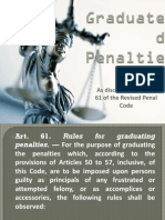 Rules for Graduating Penalties under the Revised Penal Code