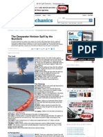 BP Oil Spill Statistics - Deepwater Horizon Gulf Spill Numbers - Popular Mechanics
