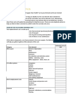 Template For Calculating Ordering Cost