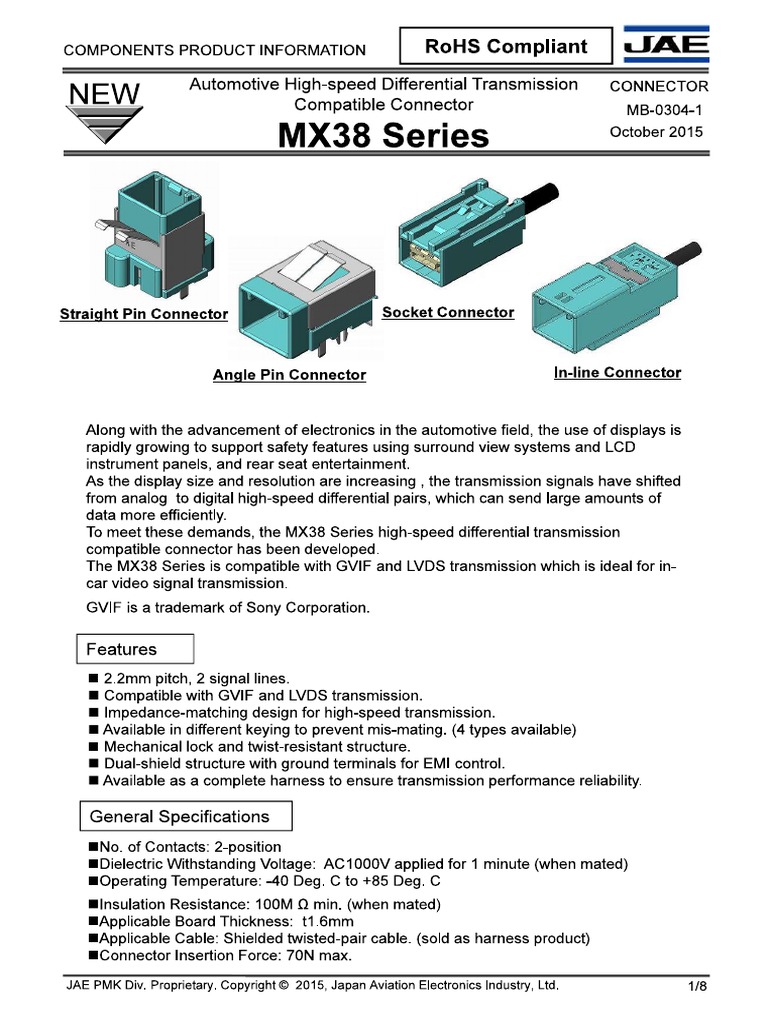 MB 0304 1 - MX38 | PDF