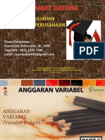 Anggaran Perusahaan Part 8