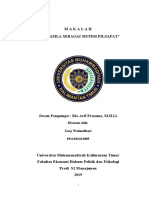 Pancasila Sebagai Sistem Filsafat PDF