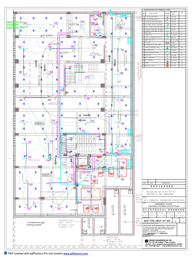 Basement Floor Electrical Layout Plan | PDF | Nature