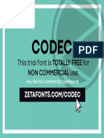 Codec - Commercial Information PDF