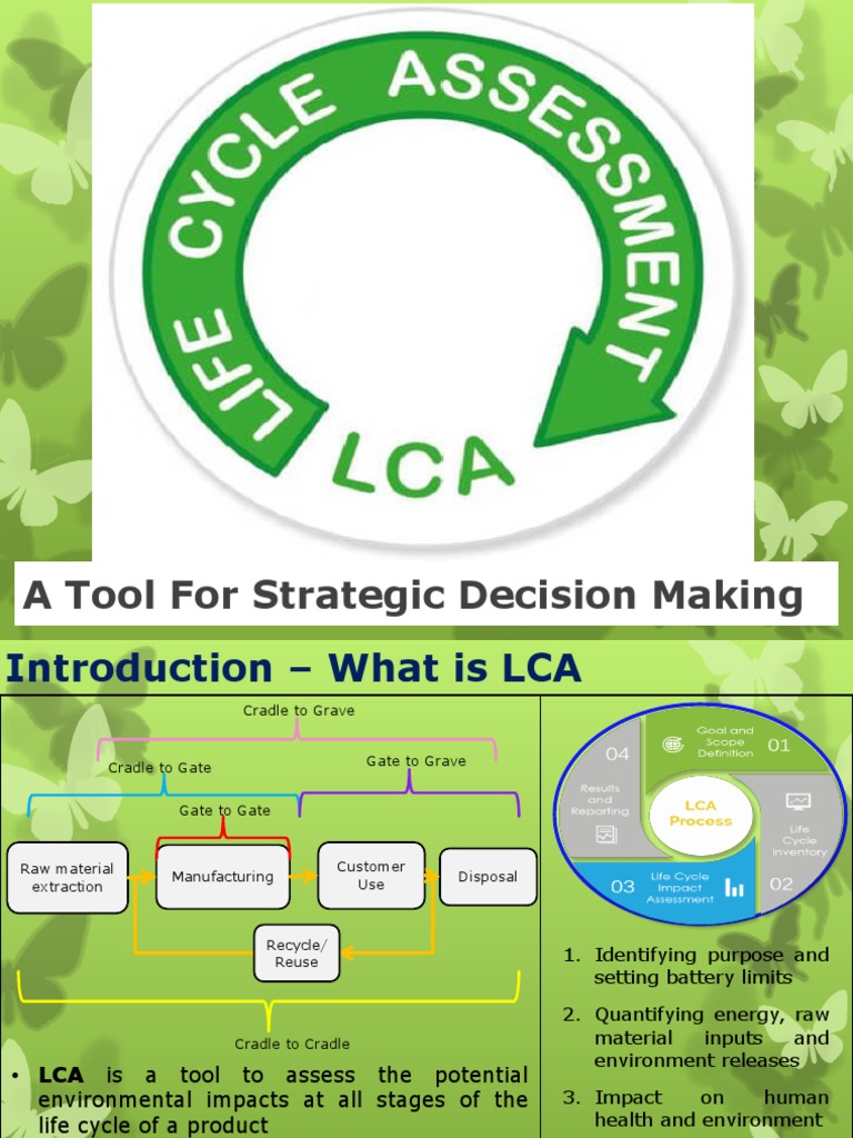 Life Cycle Assessment for Sustainability | PDF | Life Cycle Assessment ...