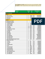 Template Cashflow Dan RAB