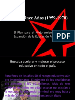 Plan de Once Años (1959-1970)