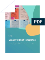 HubSpot - Creative Brief Templates