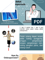 Penyuluhan Osteoporosis