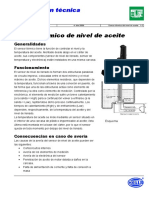 Sensor Térmico de Nivel de Aceite