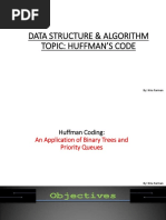 Huffman's Algorithm Lecture1