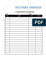DATA PASIEN Klinik Mutiara Ananda PDF