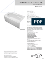 Hytec Ac3272l R Acr Bathtub Whirlpools