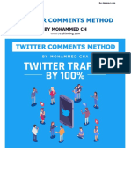 Twitter Comments Method Mohammed Cha