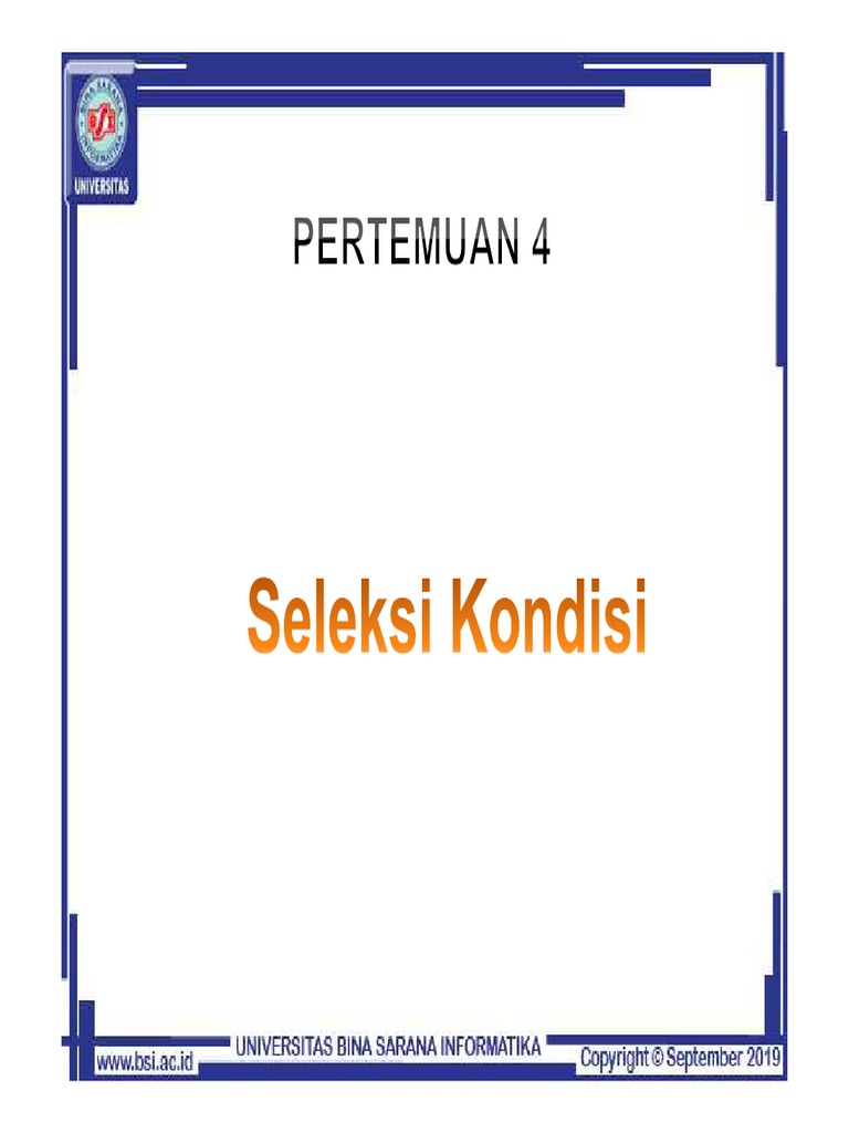 Panduan Penggunaan Perintah If dan Switch-Case | PDF | Komputer