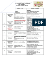 SEMANALIZACION Matemática IV Bimestre