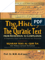 (Pro. Dr. M.M. Al-Azami) Sejarah Teks Al-Quran Da PDF