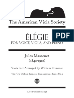 Massenet Primrose Elegie PDF