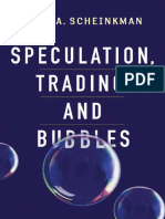 JosÇ A. Scheinkman - Speculation, Trading, and Bubbles