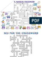 Cardinal Numbers Crossword Crosswords - 60739