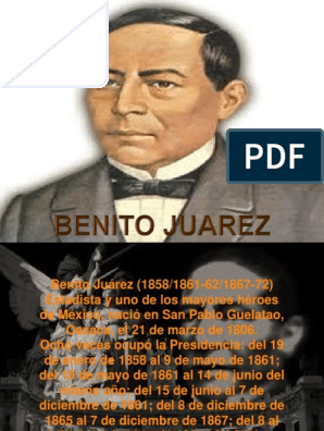 Реферат: Benito Juarez Essay Research Paper Benito Juarez