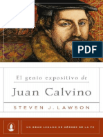 El Genio Expositivo de Juan Cal - Steven J. Lawson PDF