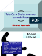 Tata Cara Shalat Rasul Ut