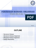 Perubahan Budaya Organisasi