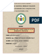 INFORME DEL CORTE DIRECTO Y LA MAQUINA TRIAXIAL