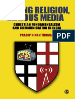 Pradip N. Thomas - Strong Religion, Zealous Media_ Christian Fundamentalism and Communication in India (2008, Sage Publications Pvt. Ltd)