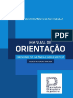 Manual de Obesidade Sociedade Brasileira de Pediatria