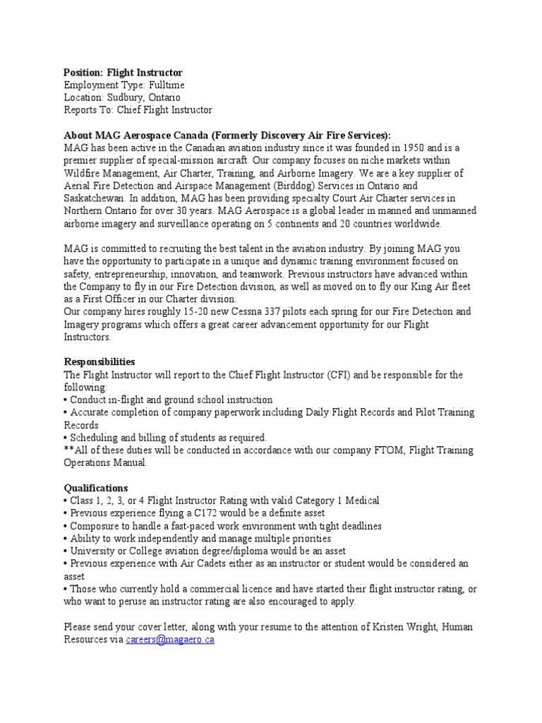 Flight Instructor Pdf Pdf Flight Instructor Aerospace