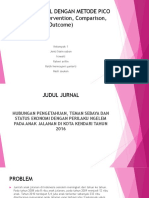 ANALISA JURNAL DENGAN METODE PICO (Problem,