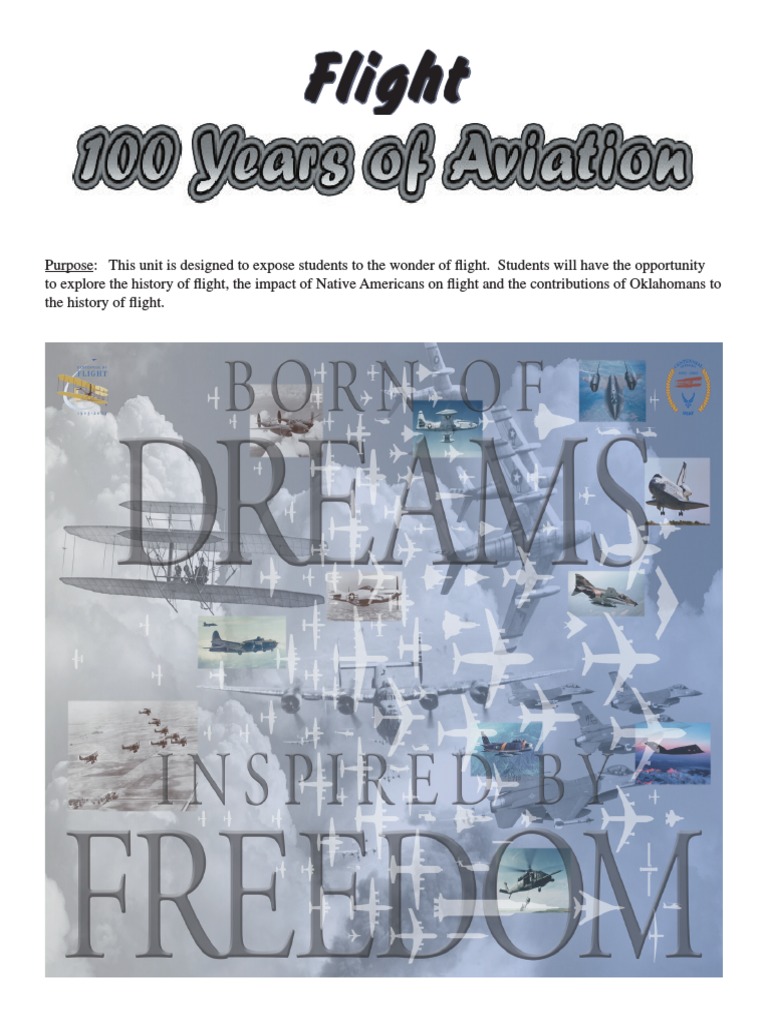 Flight Lesson Plan PDF | PDF | Wright Brothers | Lesson Plan