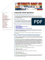 Ultimate Boot CD - Frequently Asked Questions