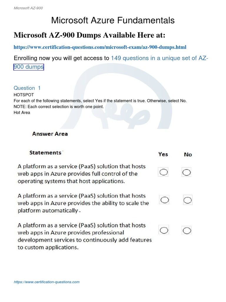 AZ-900 Testing Engine | Maxtic