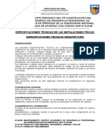 4.  especificaciones tecnicas mantenimiento de las instalaciones fisicas.doc