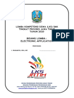 Kisi-Kisi LKS Jawatimur 2020 - Electronic - Application - Rev02 (Rugianto - P4TK BOE Malang) PDF