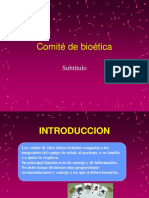 Comité de Bioética