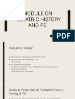 Module on Pediatric History & PE.pptx