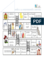 Juego de Iniciación A La Comprensión Lectora 1 1 PDF