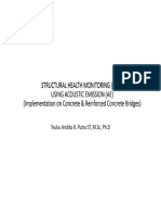 STRUCTURAL HEALTH MONITORING (SHM) USING ACOUSTIC OK