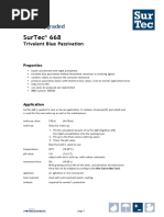 SurTec 650 Trivalent Chromium Coating | PDF | Titration | Chemistry