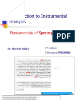 Lecture 1-Fundamentals of Spectrophotometry