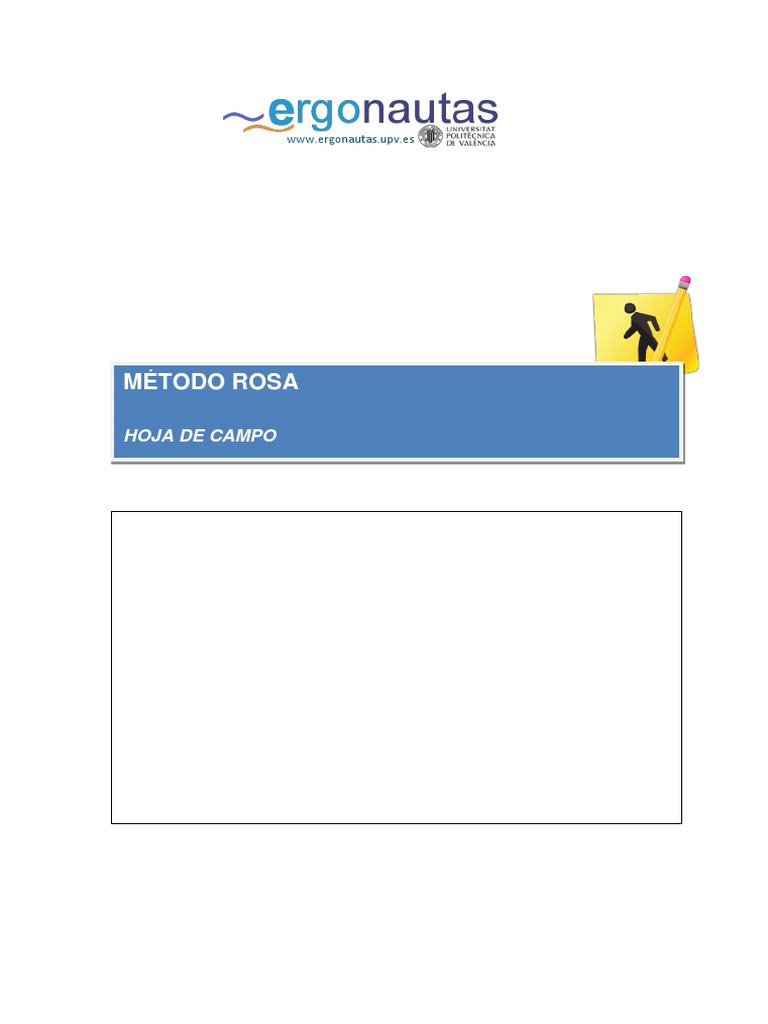 Método Rosa: Hoja de Campo | PDF