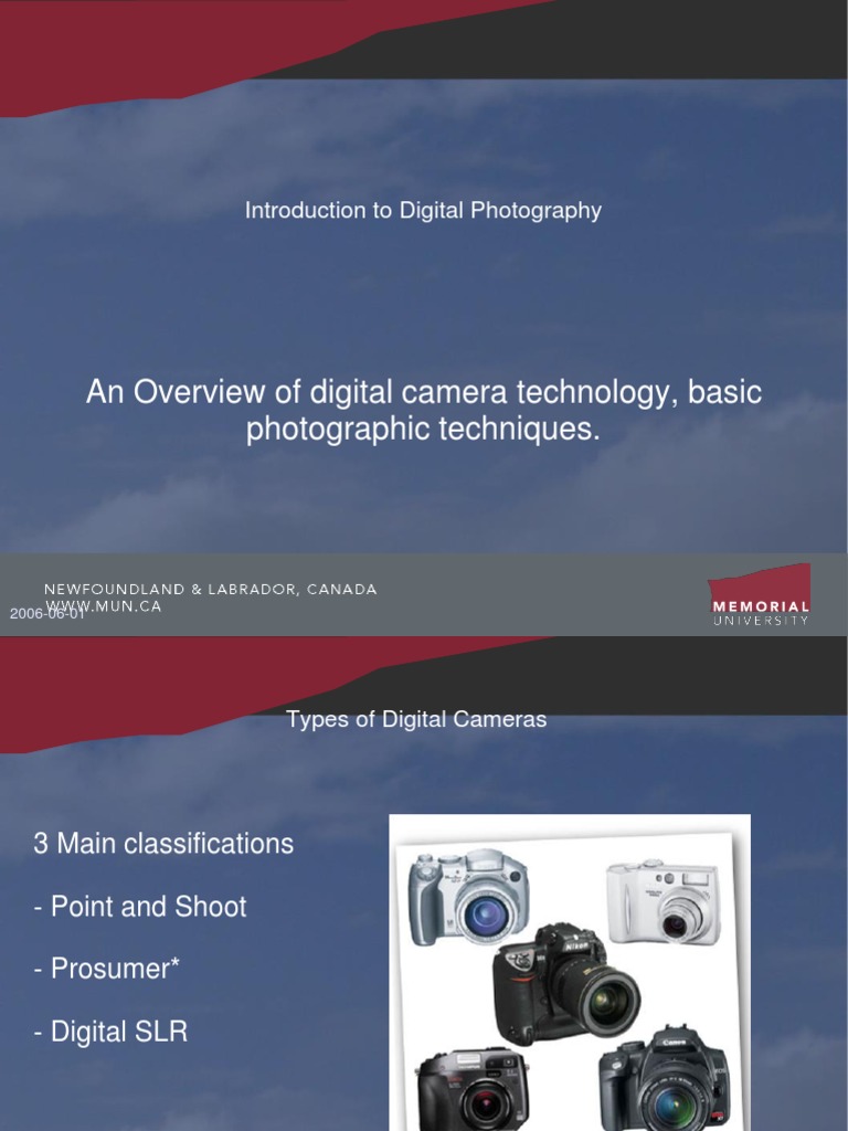 Introduction to Digital Photography | PDF | Exposure (Photography ...