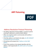 Lecture - ARP Poisoning and SLAAC