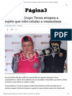 Policías del Grupo Terna atrapan a sujeto que robó celular a venezolana _ Página3